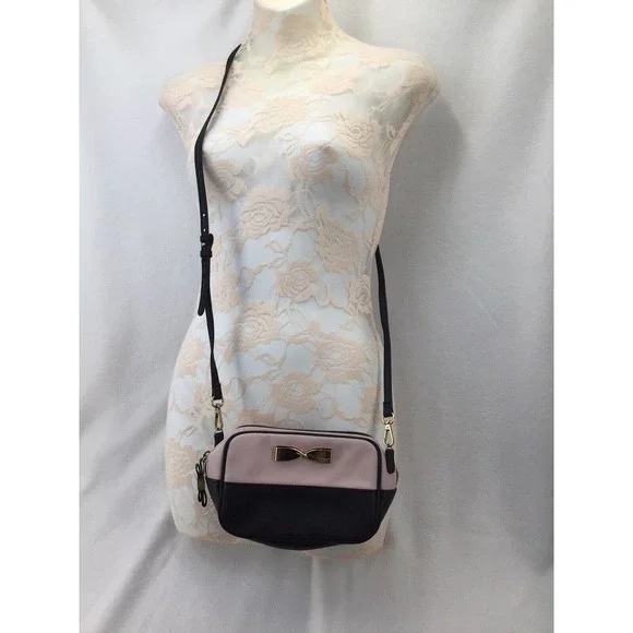 Victoria's Secret Black Pink Crossbody Bag - Picture 13 of 16